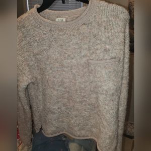 fluffy pastels sweater